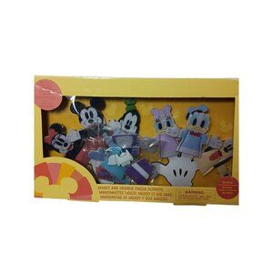 Disney Mickey & Friends Finger Puppet Set 22 Pieces Felt Material Multicolor